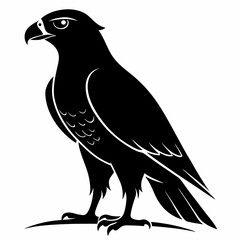 Hawk Black silhouette