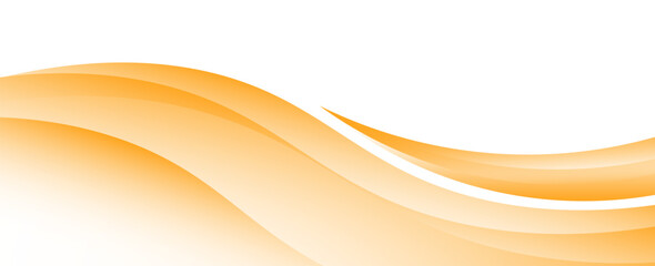 Vector orange line background curve element with white space for text and message design, overlapping layers, vector