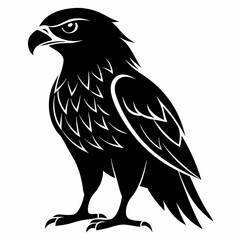 Hawk Black silhouette