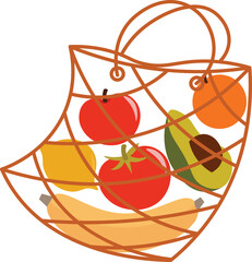 vector graphic of world food day good for world food day celebration. flat design. flyer design.flat illustration