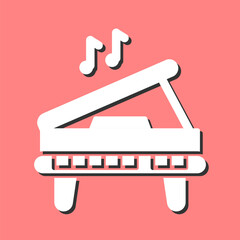 Piano Vector Icon