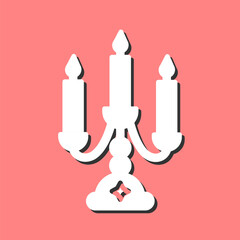 Candlestick Vector Icon