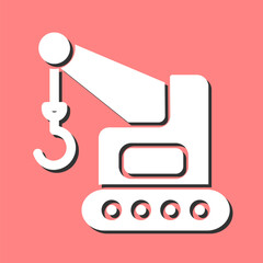 Lifter Crane Vector Icon