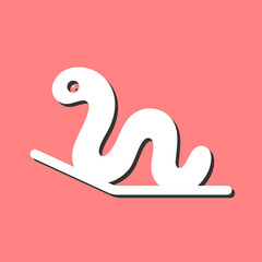 Worm Vector Icon
