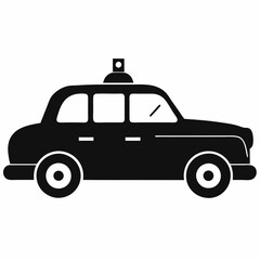 Taxi Black silhouette