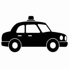 Taxi Black silhouette