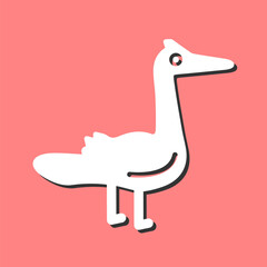 Flamingo Vector Icon
