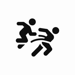 running marathon finish line icon