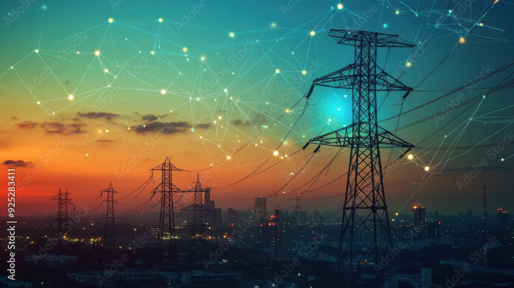Poster innovative use of artificial intelligence in optimizing energy distribution networks