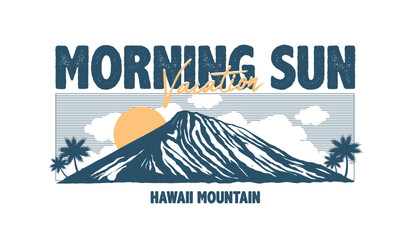 mountain t-shirt design