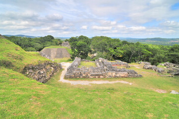 Xunantunich -  Ancient Maya archaeological site in western Belize with pyramid El Castillo