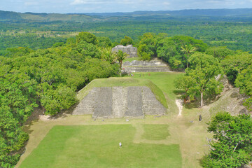 Xunantunich -  Ancient Maya archaeological site in western Belize with pyramid El Castillo