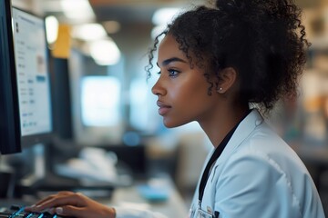 Medical Coding Specialists Working on Billing Codes