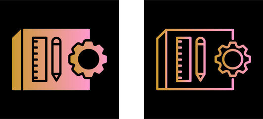 Content Management Vector Icon