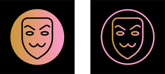 Hacker Mask Vector Icon