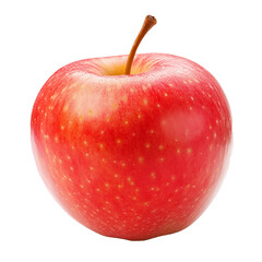red apple isolated PNG transparent background