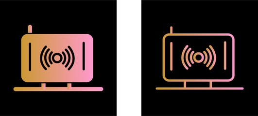 Wireless Vector Icon