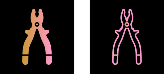 Pliers Vector Icon