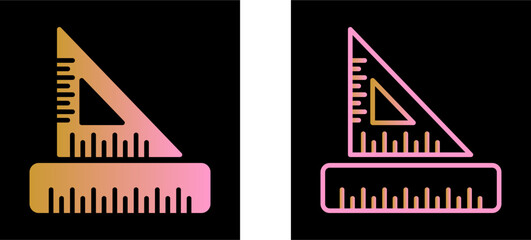 Ruler Vector Icon