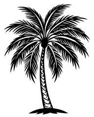 Obraz premium plam tree eps vector bundle 