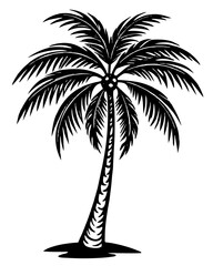 Obraz premium plam tree eps vector bundle 