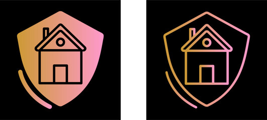 House Protection Vector Icon