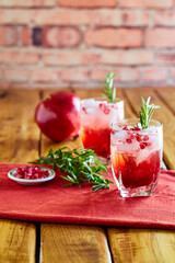 Holiday Pomegranate Cocktail 