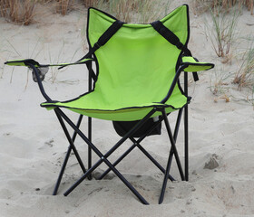 green relaxation chair