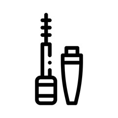 Obraz premium mascara line icon