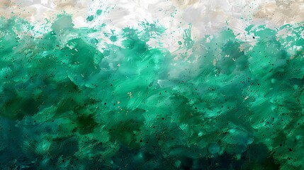 Obraz premium Large Nigerian flag, with vibrant green and white colors, waving gently in watercolor, with a background that subtly incorporates traditional Nigerian designs, peaceful and cultural. --ar 16:9 --v 6.0