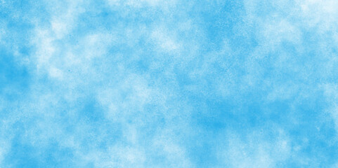 cloudy and stained Sky blue shades watercolor background, Abstract hand paint random staind blue sky, The summer is colorful clearing day Good weather with natural clouds.