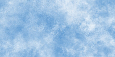 cloudy and stained Sky blue shades watercolor background, Abstract hand paint random staind blue sky, The summer is colorful clearing day Good weather with natural clouds.