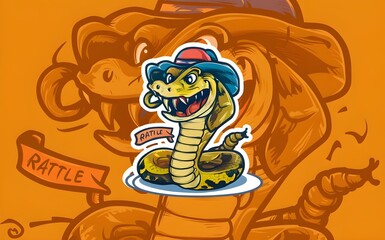 Versatile Rattlesnake Mascot Illustrations Multiple Poses and Styles