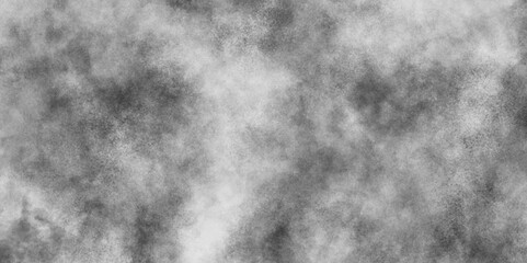 black and whiter background with puffy smoke and clouds, Grunge grey plaster large long surface with scratches, Silver ink and watercolor textures with black and white grunge texture.