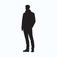 man Black silhouette