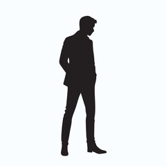 man Black silhouette