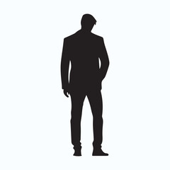 man Black silhouette