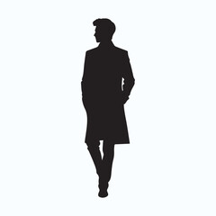man Black silhouette