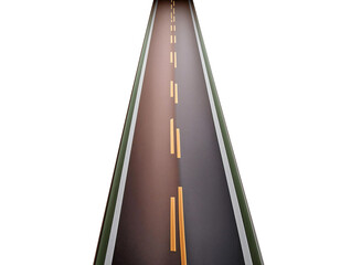 Empty Road Journey PNG