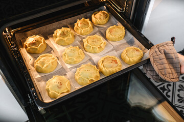 Traditional Mallorcan Easter Lamb Pies with Peas