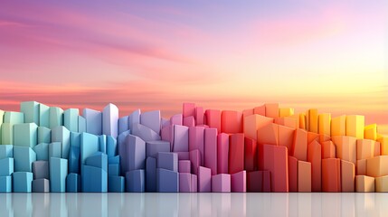 Obraz premium Gradient background