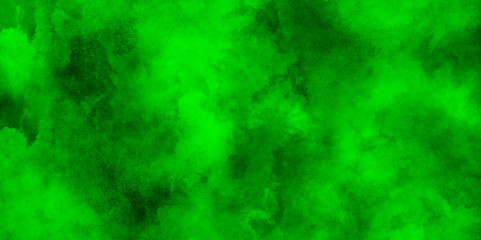 White clouds on green texture with grainy grunge texture with stains, Pastel green background with watercolor paint and grunge effect, grainy abstract Light green pastel concrete texture.