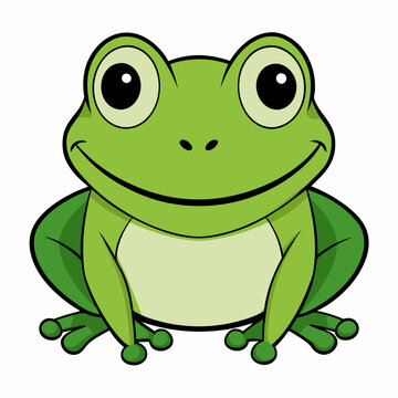 recommend clip art: Frog art vector illustration