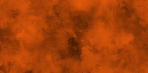 grunge orange or brown texture with smoke or clouds or fog, watercolor background with blurred and grunge stains, Abstract old grunge smoke cloud texture, Grainy and grunge powder explosion.
