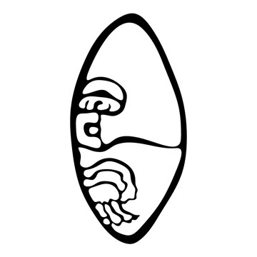 Glifo azteca pedernal
