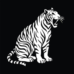 Tiger animal vector