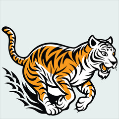 Tiger animal vector