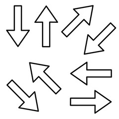 set of arrows