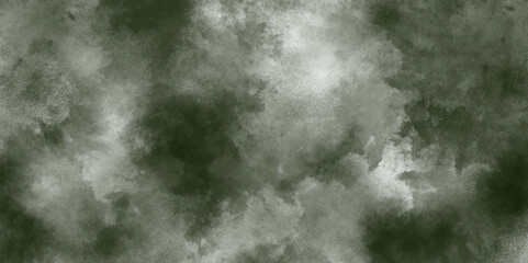 Abstract green smoke on white background, old style dark green grunge texture, grainy distress gree ntextured grunge web background, white, green ink effect cloudy grunge texture with and white clouds