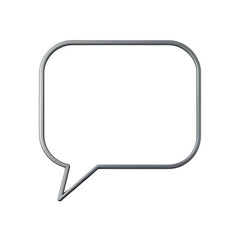 please speech bubble on transparent background